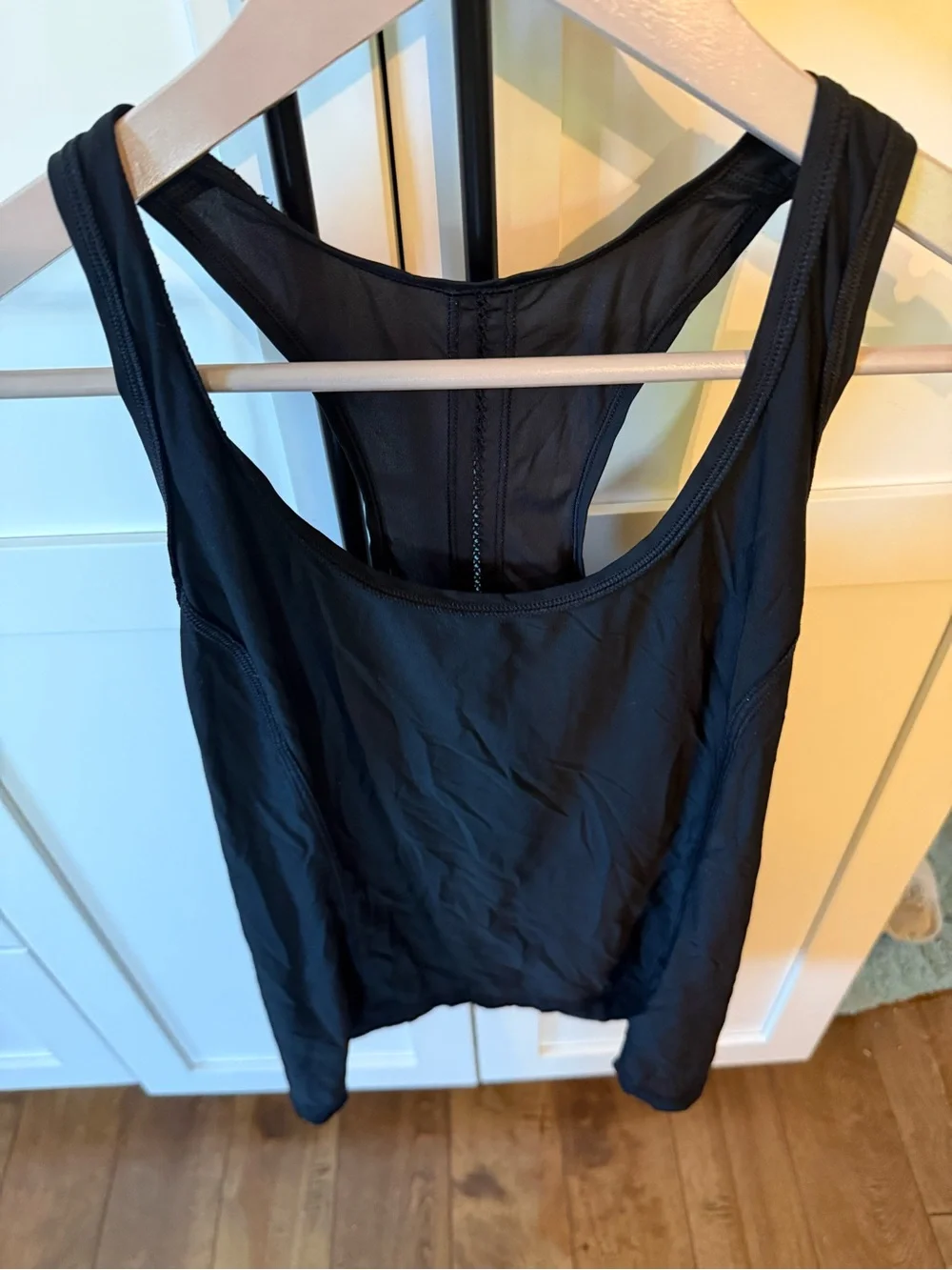 lululemon athletica Black Racerback Tank Top